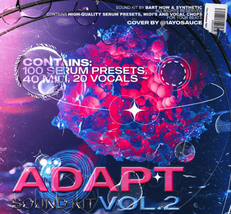 Synthetic and Bart How Adapt Sound Kit Vol.2 WAV MiDi Synth Presets